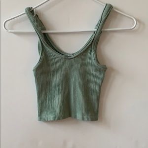 Urban Outfitters Green Tank Top